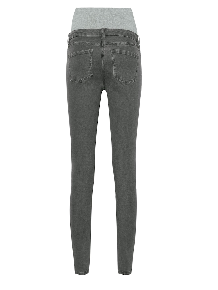 Long Tall Sally Grey AVA Skinny 34" Jeans - Image 6 of 6 Long Tall Sally Grey AVA Skinny 34" Jeans - Image 6 of 6