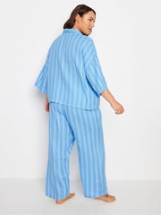 Yours Curve Double Cloth 100% Cotton Pyjamas Set - صورة 3 من 5