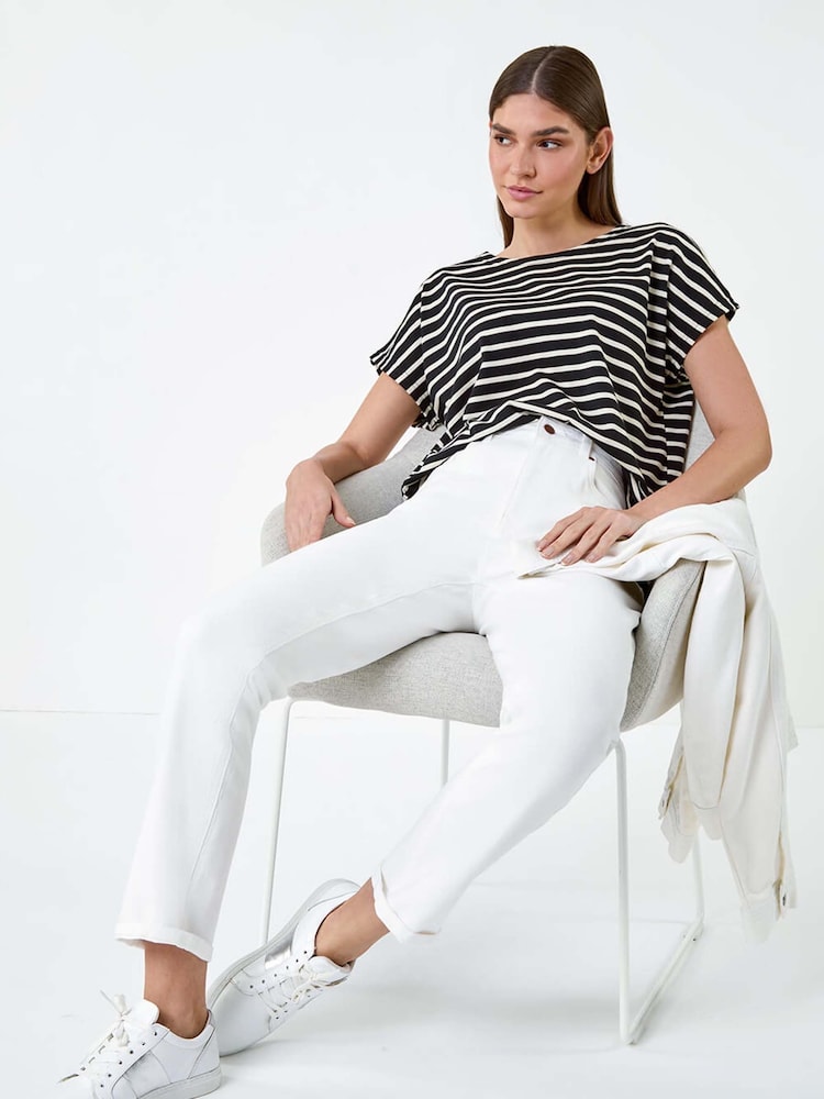 Джинсы Mom Roman Slim Leg Stretch - Image 2 of 5
