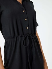 Roman Plain Ribbed Stretch Playsuit - Imagen 6 de 6