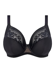 Elomi Black Nerina Underwire Plunge Stretch Bra - Image 6 of 6