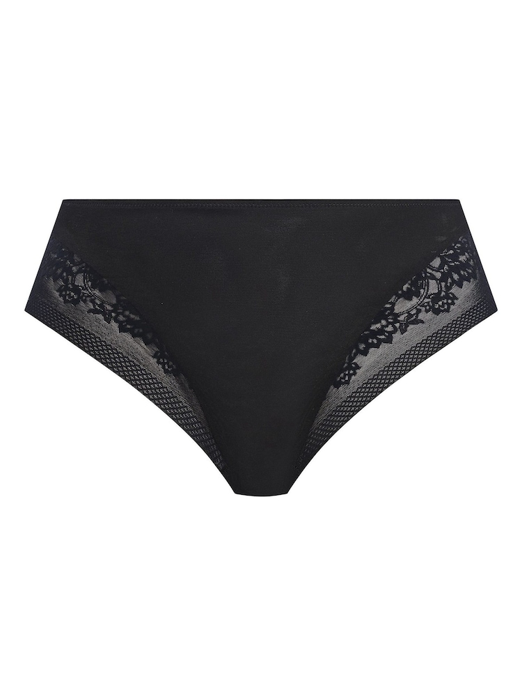 Elomi Nerina High Leg Black Briefs - Image 7 of 7