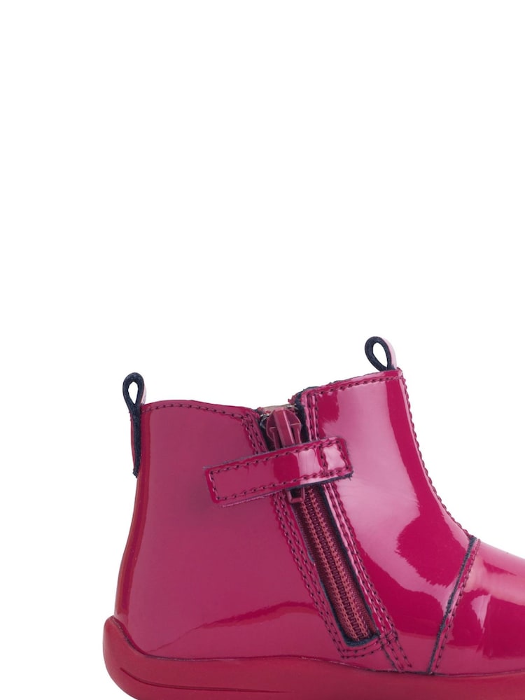 Start-Rite Wonderland Zip Up Leather Boots - Image 1 of 5