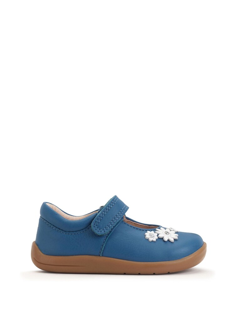 Blau - Start-Rite Fairy Tale Leather Soft Mary Jane Toddler Shoes - Bild 1 von 6 Blau - Start-Rite Fairy Tale Leather Soft Mary Jane Toddler Shoes - Bild 1 von 6