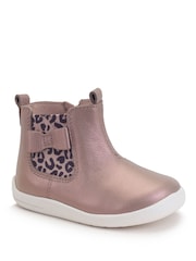 Start-Rite Wonderland Zip Up Leather Boots - Image 2 of 5