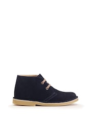 Azul marino - Start Rite Colorado Taupe Suede Lace-Up Desert Boots - Imagen 1 de 6