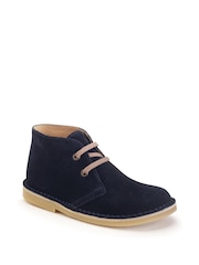 Azul marino - Start Rite Colorado Taupe Suede Lace-Up Desert Boots - Imagen 3 de 6