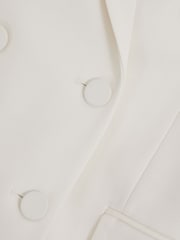 Reiss Leanna Wool Blend Dubbelknäppt Tux Kavaj - Bild 6 av 6