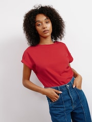 Albaray Red Roll Back 100% Cotton T-Shirt - Image 4 of 5