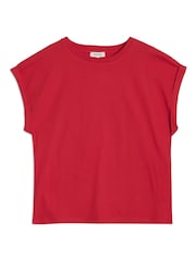 Albaray Red Roll Back 100% Cotton T-Shirt - Image 5 of 5