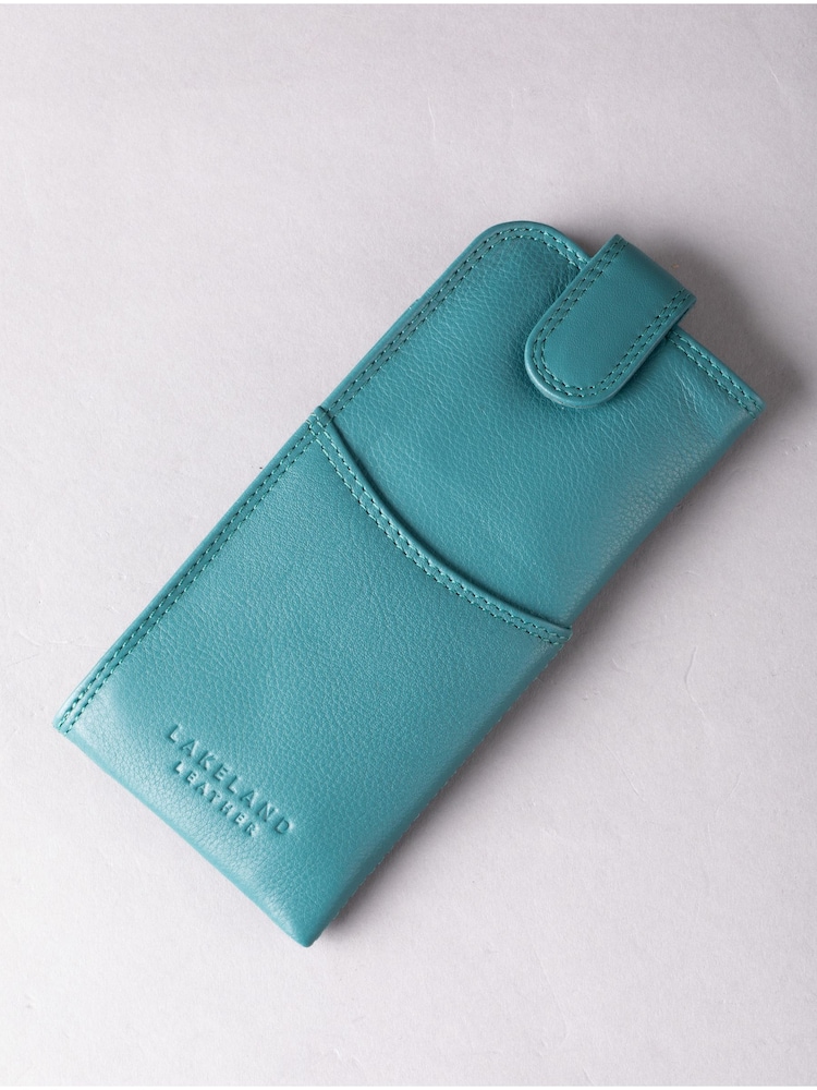 Turcoaz Verde - Husă pentru ochelari Lakeland Leather - Image 1 of 5
