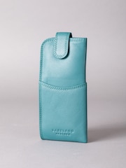 Turcoaz Verde - Husă pentru ochelari Lakeland Leather - Image 2 of 5