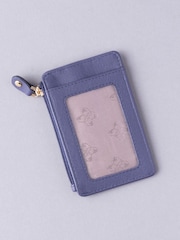 Lakeland Leather Purple Keyring Card Holder - Image 3 of 3