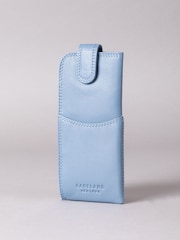 Lakeland Leather Light Blue Glasses Case - Image 1 of 5