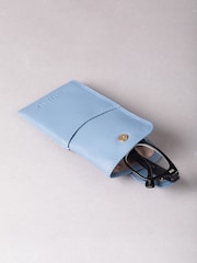 Lakeland Leather Light Blue Glasses Case - Image 4 of 5