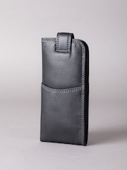 Negru - Husă pentru ochelari Lakeland Leather - Image 2 of 5