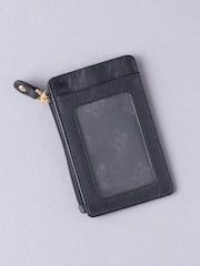 Черный - Lakeland Leather Держатель для карточек с брелоком - Image 3 of 3