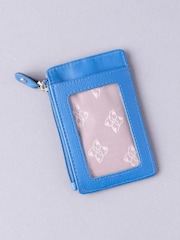 Lakeland Leather Blue Keyring Card Holder - Image 3 of 3