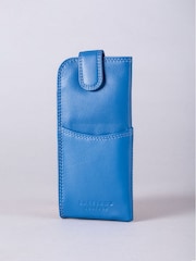 Albastru închis - Husă pentru ochelari Lakeland Leather - Image 1 of 5