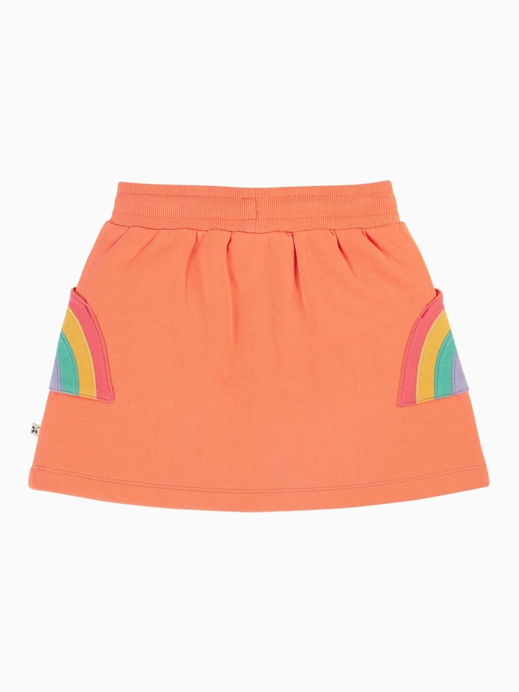 Frugi Orange Rainbow Skirt - Image 2 of 4