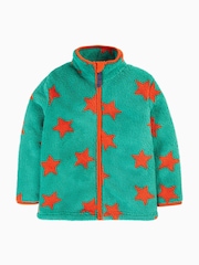 Frugi Blue Star Zipped Ted Fleece Jacket - Image 1 of 5