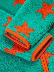 Frugi Blue Star Zipped Ted Fleece Jacket - Image 3 of 5