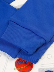 Frugi Boys Blue Space Astronaut Interactive Top - Image 5 of 6