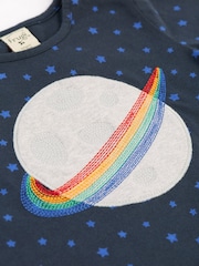 Frugi Blue Space Applique Top - Image 3 of 3