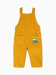 Frugi Yellow Tractor Dungarees - Image 1 of 1