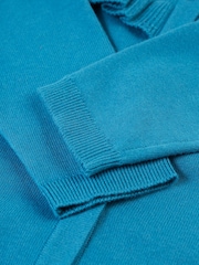 Frugi Blue Romi Ruffle Cardigan - Image 5 of 5