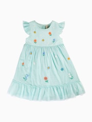 Frugi Light Blue Tulle Dress - Image 1 of 6