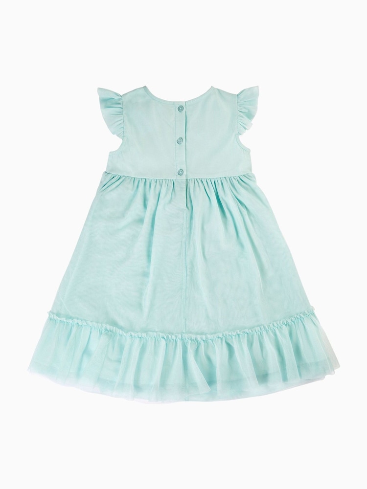 Frugi Light Blue Tulle Dress - Image 2 of 6 Frugi Light Blue Tulle Dress - Image 2 of 6