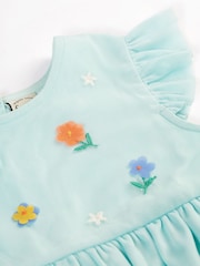 Frugi Light Blue Tulle Dress - Image 5 of 6