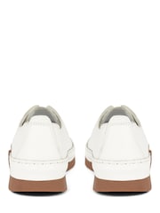 Jones Bootmaker White Amarilla Lace-Up Trainers - Image 3 of 6
