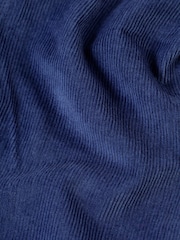 أزرق ـ دنغري كوردروي مزيّن بطبعة منزل من Frugi - صورة 4 من 4
