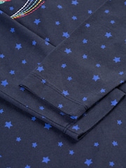 Frugi Girls Blue Star Embroided Top - Image 3 of 3