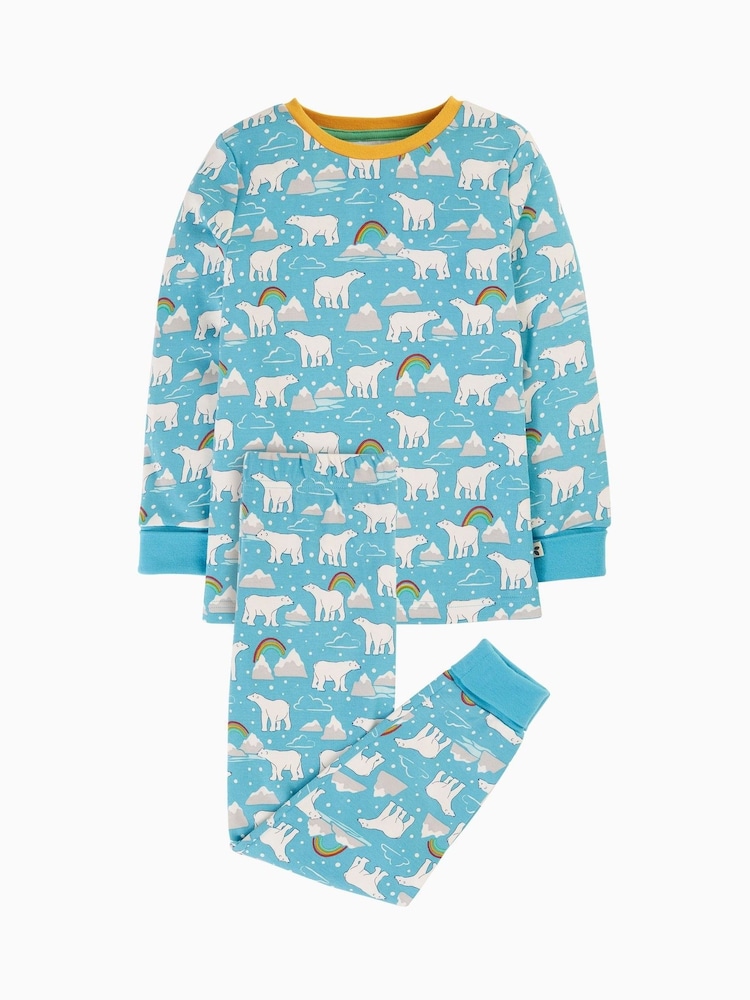 Frugi Blue Polar Bear Pyjamas - Image 1 of 4