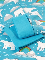 Frugi Blue Polar Bear Pyjamas - Image 4 of 4