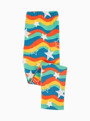 Frugi Blaue Leggings mit gewelltem Sternen-Print - Bild 1 von 5