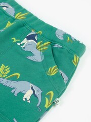 Frugi Green Animal Print Malpas Joggers - Image 4 of 7
