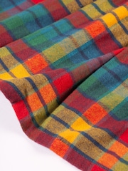 Frugi Blue Rainbow Check Dress - Image 5 of 6