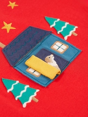 Frugi Red Interactive Applique Top - Image 2 of 4