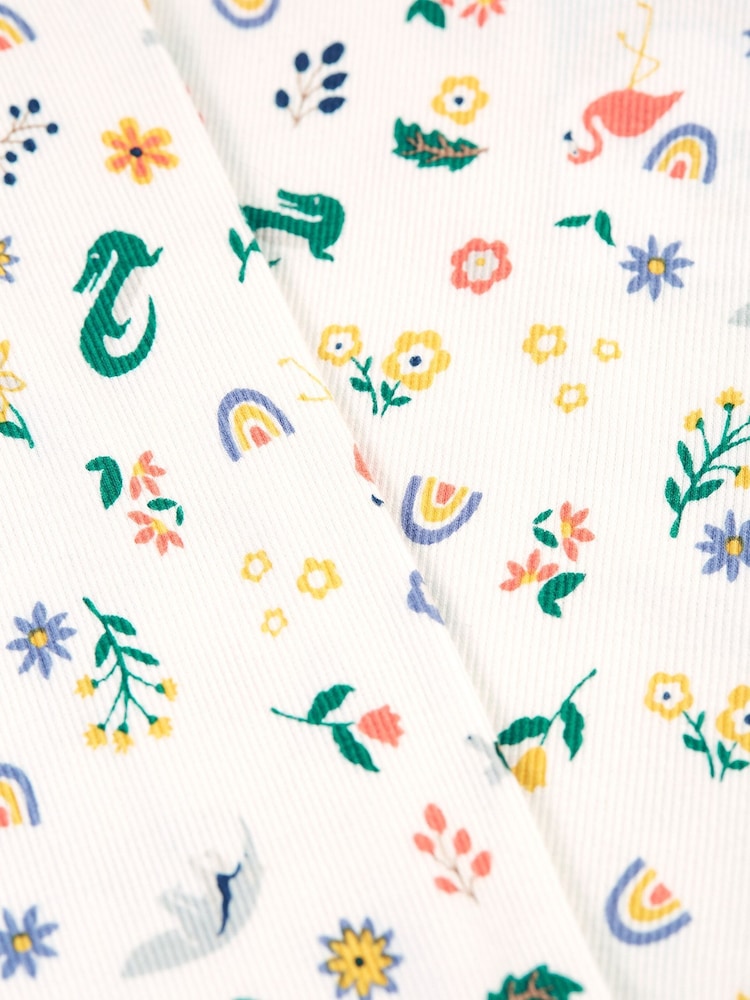Frugi All-Over Print White Pyjamas - Image 6 of 6