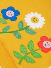 Frugi Yellow Flowers Easy On Jumper - Image 3 of 4
