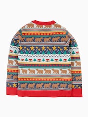 Frugi Boys Red Forest Jumper - Image 2 of 5