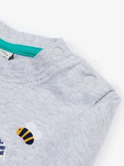 Frugi Grey Applique Animals Top - Image 2 of 3