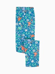Frugi Blue All Over Print Leggings - Image 1 of 4