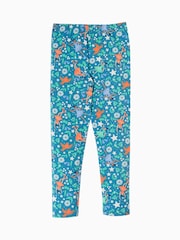 Frugi Blue All Over Print Leggings - Image 2 of 4