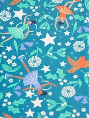 Frugi Blue All Over Print Leggings - Image 4 of 4