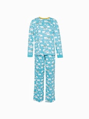 Frugi Unisex Blue Adult Pyjamas - Imagen 1 de 5